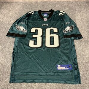 Vintage Philadelphia Eagles Brian Westbrook Reebok NFL Football Jersey Size L